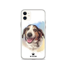 Load image into Gallery viewer, Fluffy Dog Illustration iPhone Cases