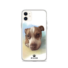 Load image into Gallery viewer, Pit Bull Terrier Puppy Dog Illustration iPhone Cases