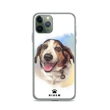 Load image into Gallery viewer, Fluffy Dog Illustration iPhone Cases