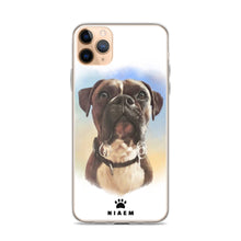 Load image into Gallery viewer, Boxer Dog Illustration iPhone Cases