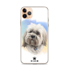 Load image into Gallery viewer, lhasa Apso Dog Breed illustration iPhone Cases