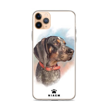 Load image into Gallery viewer, Hunting Dog Illustration iPhone Cases