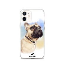 Load image into Gallery viewer, French Bulldog Dog Illustration iPhone Cases