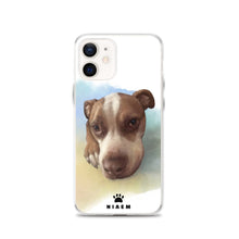 Load image into Gallery viewer, Pit Bull Terrier Puppy Dog Illustration iPhone Cases