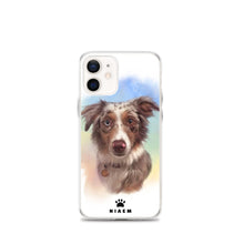 Load image into Gallery viewer, Australian Shepherd Dog Illustration iPhone Cases