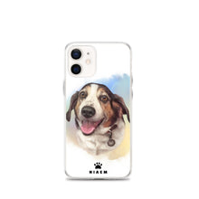 Load image into Gallery viewer, Fluffy Dog Illustration iPhone Cases