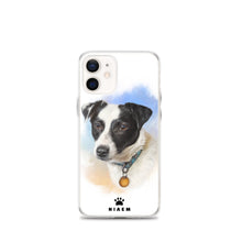 Load image into Gallery viewer, Black and White Puppy Illustration iPhone Cases