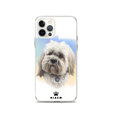 Load image into Gallery viewer, lhasa Apso Dog Breed illustration iPhone Cases