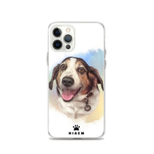 Load image into Gallery viewer, Fluffy Dog Illustration iPhone Cases