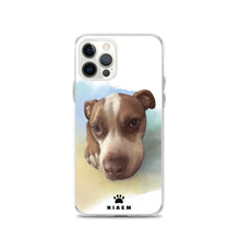 Load image into Gallery viewer, Pit Bull Terrier Puppy Dog Illustration iPhone Cases