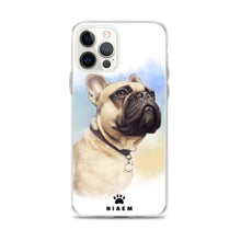 Load image into Gallery viewer, French Bulldog Dog Illustration iPhone Cases
