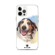 Load image into Gallery viewer, Fluffy Dog Illustration iPhone Cases