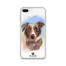 Load image into Gallery viewer, Australian Shepherd Dog Illustration iPhone Cases