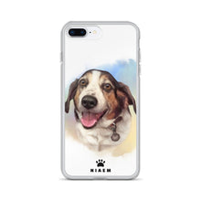 Load image into Gallery viewer, Fluffy Dog Illustration iPhone Cases