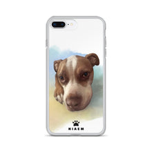 Load image into Gallery viewer, Pit Bull Terrier Puppy Dog Illustration iPhone Cases