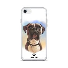 Load image into Gallery viewer, Boxer Dog Illustration iPhone Cases