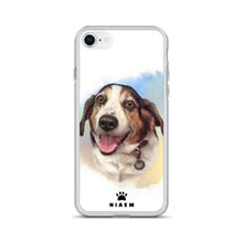 Load image into Gallery viewer, Fluffy Dog Illustration iPhone Cases