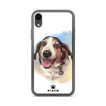 Load image into Gallery viewer, Fluffy Dog Illustration iPhone Cases