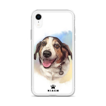 Load image into Gallery viewer, Fluffy Dog Illustration iPhone Cases