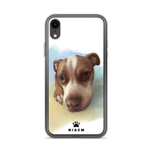 Load image into Gallery viewer, Pit Bull Terrier Puppy Dog Illustration iPhone Cases