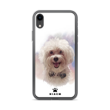Load image into Gallery viewer, Maltese Poodle Lap Dog Illustration iPhone Cases