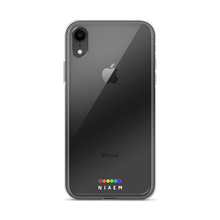 Load image into Gallery viewer, Rainbow NIAEM Clear iPhone Case