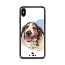 Load image into Gallery viewer, Fluffy Dog Illustration iPhone Cases