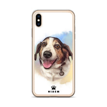 Load image into Gallery viewer, Fluffy Dog Illustration iPhone Cases