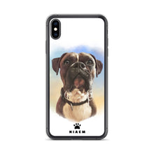 Load image into Gallery viewer, Boxer Dog Illustration iPhone Cases