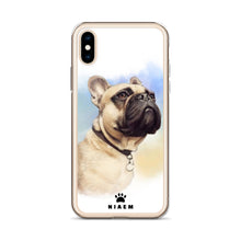 Load image into Gallery viewer, French Bulldog Dog Illustration iPhone Cases