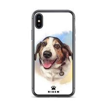 Load image into Gallery viewer, Fluffy Dog Illustration iPhone Cases
