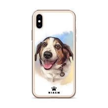 Load image into Gallery viewer, Fluffy Dog Illustration iPhone Cases