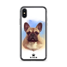 Load image into Gallery viewer, French Bulldog Dog illustration iPhone Cases