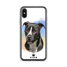 Load image into Gallery viewer, American Pit Bull Terrier Dog Illustration iPhone Cases