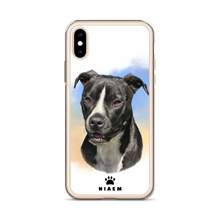 Load image into Gallery viewer, American Pit Bull Terrier Dog Illustration iPhone Cases