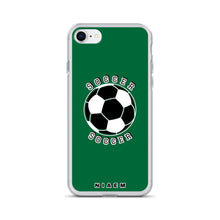 Load image into Gallery viewer, Soccer iPhone Case (Green 1)