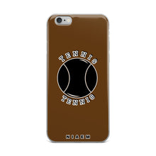 Load image into Gallery viewer, Tennis iPhone Case (Brown)