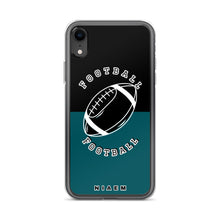 Load image into Gallery viewer, American Football iPhone Case (Black &amp; Blue 4)