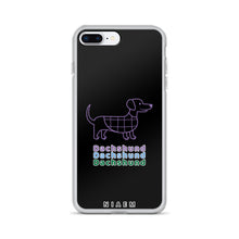 Load image into Gallery viewer, Purple Dachshund iPhone Case