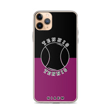 Load image into Gallery viewer, Tennis iPhone Case (Black &amp; Pink 6)