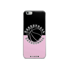 Load image into Gallery viewer, Basketball iPhone Case (Black &amp; Pink 4)