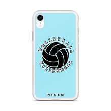 Load image into Gallery viewer, Light blue volleyball iPhone XR phone cases