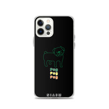 Load image into Gallery viewer, Green Pug iPhone Case