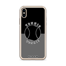 Load image into Gallery viewer, Tennis iPhone Case (Black &amp; Grey)