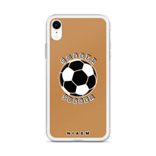 Load image into Gallery viewer, Soccer iPhone Case (Nude)