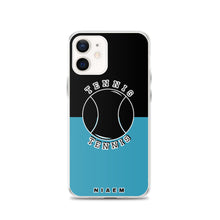 Load image into Gallery viewer, Tennis iPhone Case (Black &amp; Blue)