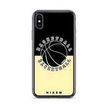 Load image into Gallery viewer, Basketball iPhone Case (Black &amp; Yellow 2)