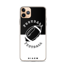 Load image into Gallery viewer, American Football iPhone Case (Black &amp; White)