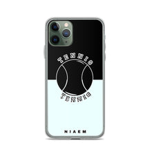 Load image into Gallery viewer, Tennis iPhone Case (Black &amp; Blue 5)