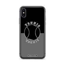 Load image into Gallery viewer, Tennis iPhone Case (Black &amp; Grey)